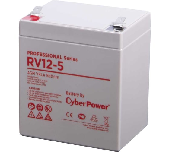 Аккумуляторная батарея 12В, 5.7Ач CYBERPOWER RV 12-5