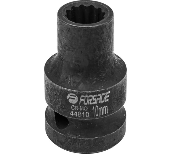 Головка ударная 10 мм, 12 - гранная, 1/2" Forsage F-44810(56114) 1