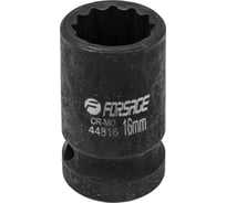 Головка ударная 16 мм, 12 - гранная, 1/2" Forsage F-44816(56120) 30889731