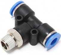 Фитинг Partner Т-образный для пластиковых трубок 6мм с наружной резьбой 1/2" SPB06-04(9338) PA-SPB06-04(9338)
