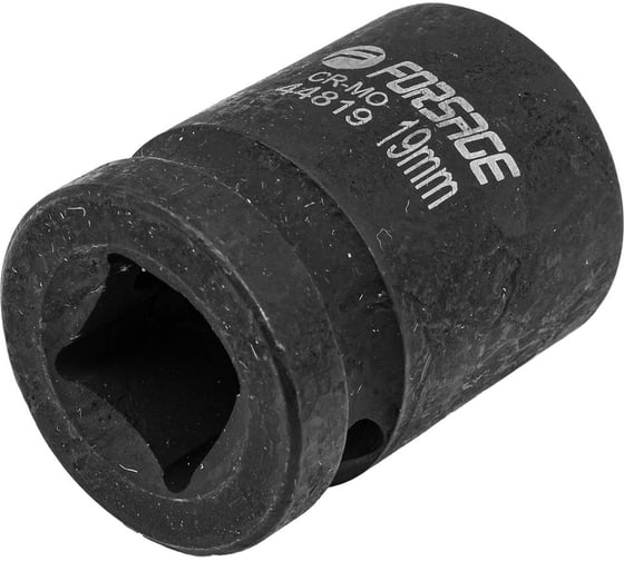 Головка ударная 19 мм, 12 - гранная, 1/2" Forsage F-44819(56122)