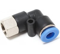 Фитинг Partner угловой для пластиковых трубок 8мм с внутренней резьбой 1/4" SPLF08-02(9351) PA-SPLF08-02(9351)