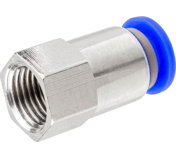 Фитинг Partner для пластиковых трубок 6мм с внутренней резьбой 1/8" SPCF06-01(9357) PA-SPCF06-01(9357)