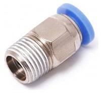 Фитинг Partner для пластиковых трубок 8 мм с наружной резьбой 1/2" SPC08-04(9320) PA-SPC08-04(9320)