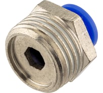 Фитинг для пластиковых трубок 8 мм с наружной резьбой 1/2" Partner PA-SPC08-04(9320)