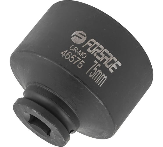 Головка ударная 3/4", 75 мм, 6 - гранная Forsage F-46575(57482)