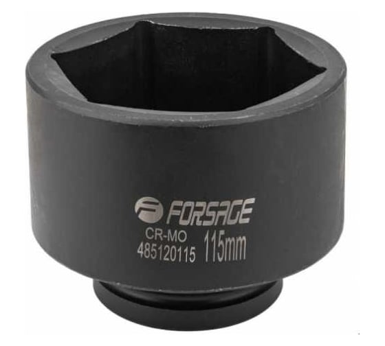 Головка ударная глубокая 1", 115 мм, 6 - гранная Forsage F-485120115(57143)