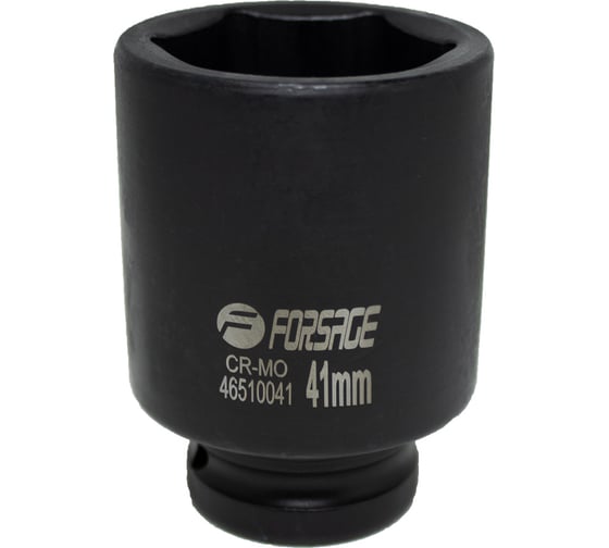Головка ударная глубокая 41 мм, 6 - гранная, 3/4" Forsage F-46510041(6972) 1