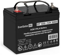 Аккумуляторная батарея DT 1233 12 V, 33 A*h, под болт М6 ExeGate 282974