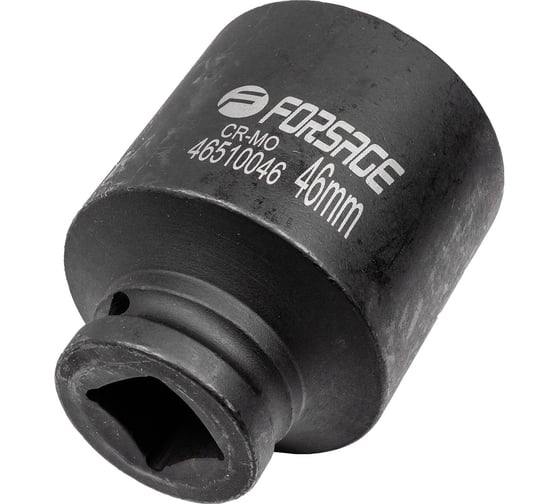 Головка ударная глубокая 46 мм, 3/4", 6 - гранная, Forsage F-46510046(6974)