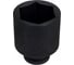 Головка ударная глубокая 46 мм, 3/4", 6 - гранная, Forsage F-46510046(6974) 3