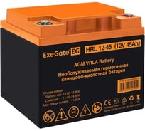 Аккумуляторная батарея HRL 12-45 12 V, 45 A*h, под болт М6 ExeGate 285666