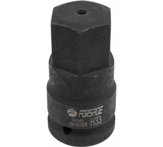 Головка-бита ударная 3/4", H33 Forsage F-26410033MPB(56877) 1