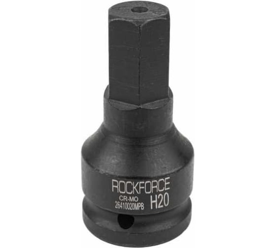 Головка-бита ударная 6 - гранная 20 мм, 3/4" Forsage F-26410020MPB(57145) 1