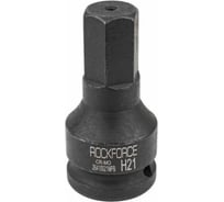 Головка-бита ударная 6 - гранная 21 мм, 3/4" Forsage F-26410021MPB(57146)