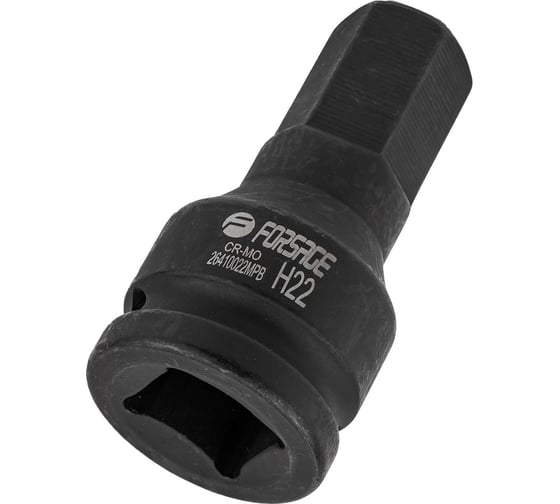 Головка-бита ударная 6 - гранная 22 мм, 3/4" Forsage F-26410022MPB(57147)