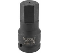 Головка-бита ударная 6 - гранная 26 мм, 3/4" Forsage F-26410026MPB(57149)