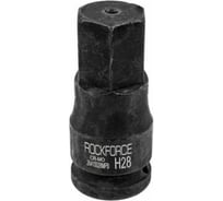 Головка-бита ударная 6 - гранная 28 мм, 3/4" Forsage F-26410028MPB(57151)