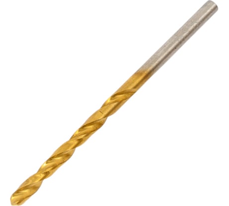 Сверло спиральное по металлу 3.6 мм, ц/х, DIN338, HSS-TiN Modern T D030.0036C