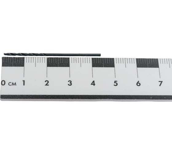 Сверло спиральное по металлу 1.3 мм, ц/х, DIN338, HSSR Modern T D010.0013