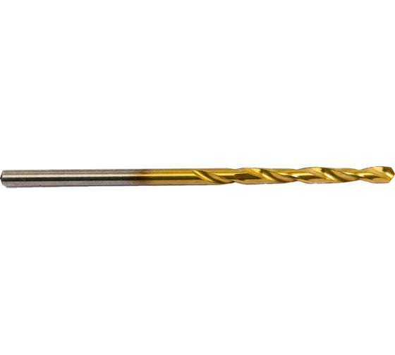Сверло спиральное по металлу 2.2 мм, ц/х, DIN338, HSS-TiN Modern T D030.0022C