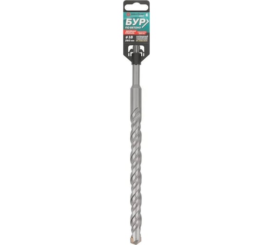 Бур по бетону Light SDS-Plus, 18x260 мм Greatflex 56-18260 1