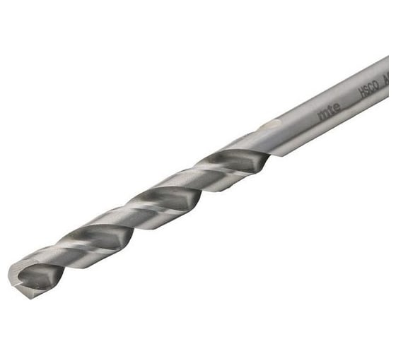 Сверло спиральное по металлу ц/х Pro HSSCo5 DIN338 10.2 мм MTE 2626102
