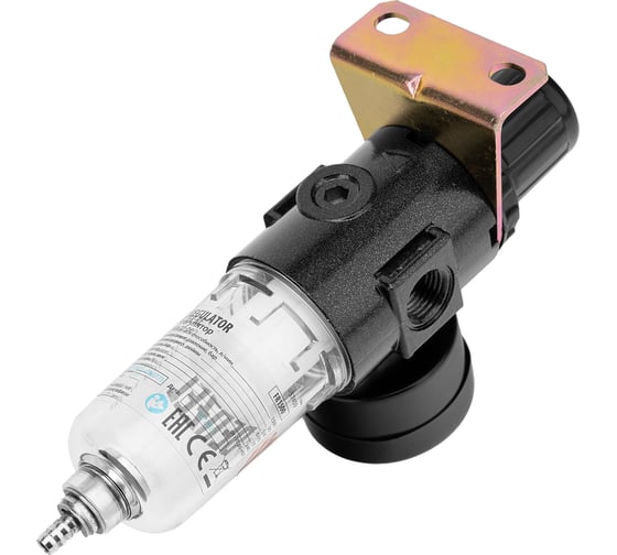Фильтр-регулятор FR1500, 10 бар, 1500 л/мин, 1/4" Denzel 57459