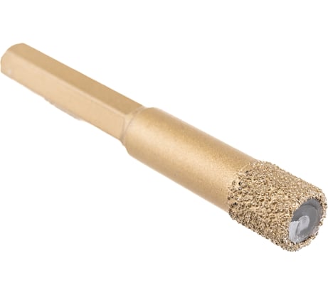 Сверло-коронка алмазное с воском (12x80 мм; HEX9.5 мм) D.BOR 121601021200