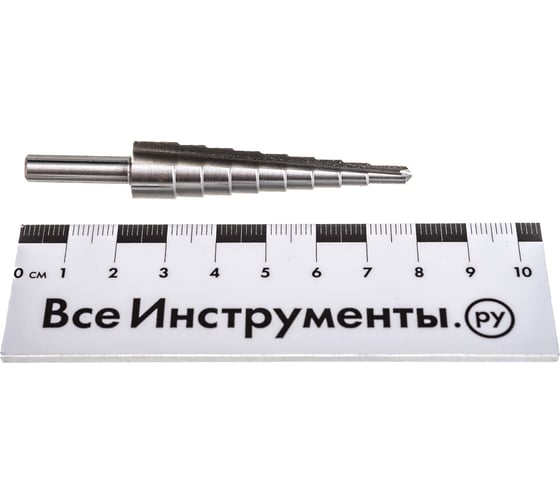 Сверло по металлу ступенчатое (4-12 мм, 79 мм, HSS-G) D.BOR 4850100W2D
