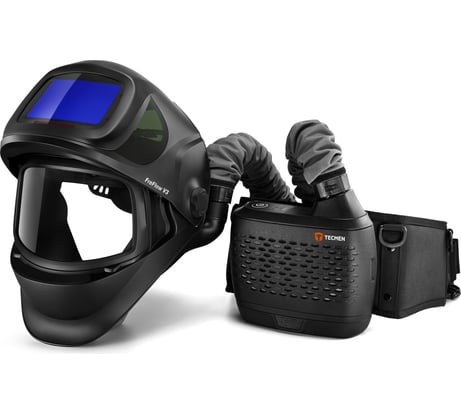 Маска сварщика TECMEN Хамелеон с подачей воздуха TM 1000 PAPR с откидным АСФ 100519779