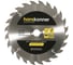 Диск пильный 185х20/16мм, 24Z Hanskonner H9022-185-20/16-24 1