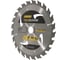 Диск пильный 165х20 мм, 24Z Hanskonner H9022-165-20-24T 6