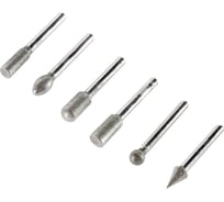 Набор шарошек алмазных Pobedit ø 6 мм L 60 мм 2160626