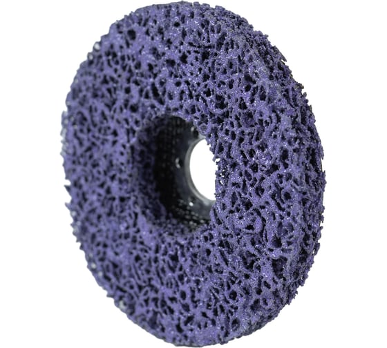 Круг нейлоновый для удаления краски и ржавчины PURPLE 125х22 мм Pobedit 2054327