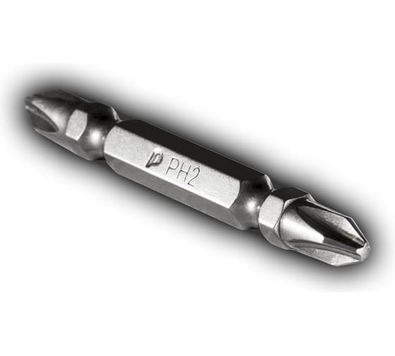 Бита двухсторонняя PH2 x PH2, 75 мм, 1/4" Partner PA-150752P(2529)