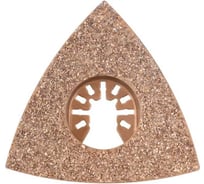 Насадка шлифовальная карбидная треугольная 78 мм FIT 37993