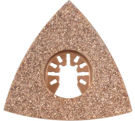 Насадка шлифовальная карбидная треугольная 78 мм FIT 37993