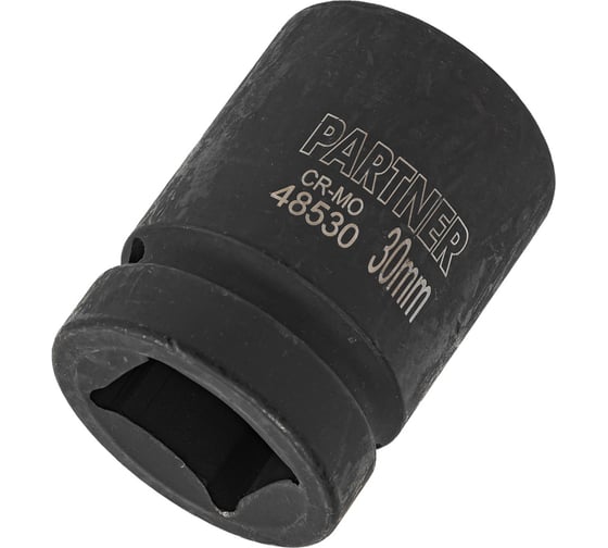 Головка ударная 6-гранная 30 мм, 1"DR Partner PA-48530(12976)