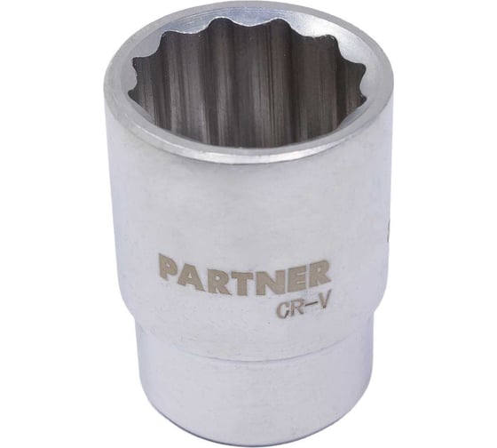 Головка 6-гранная 38 мм, 3/4"DR Partner PA-56538(25588) 1