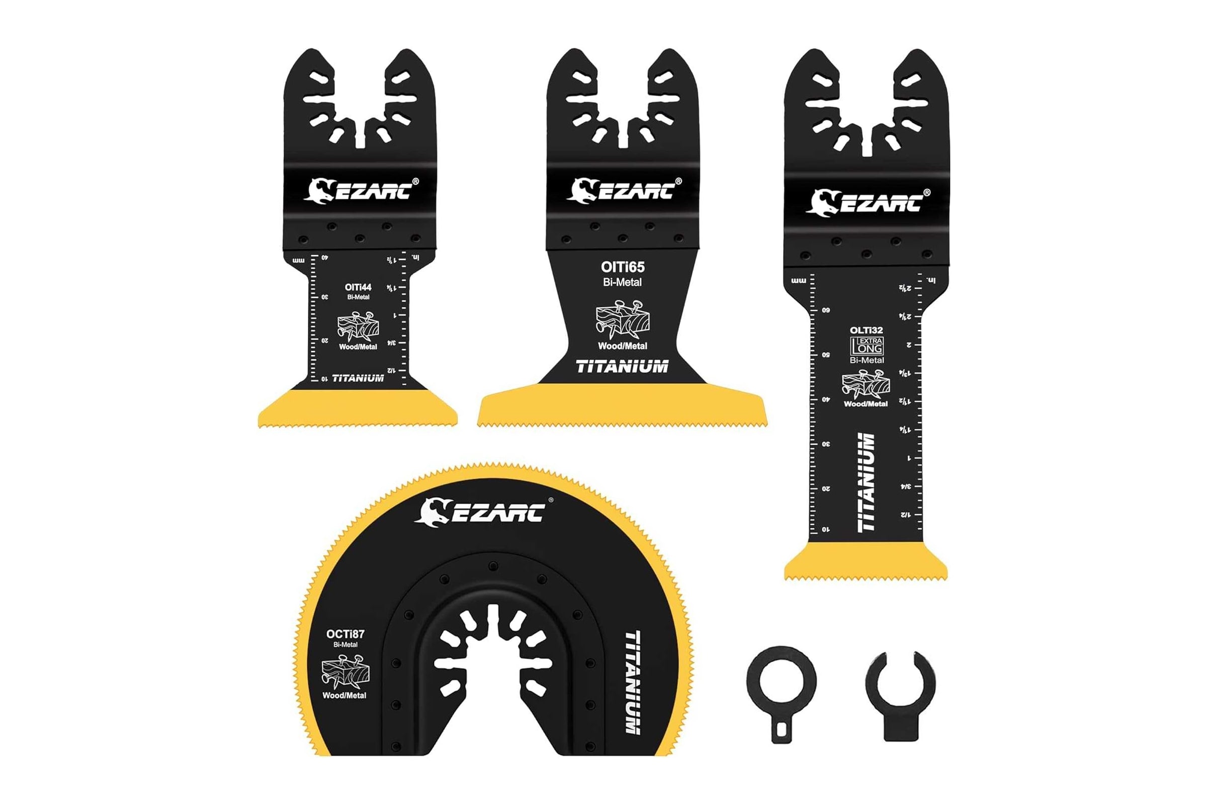 Титановыенасадкипометаллу,гвоздямидеревудляреноватора,набор4штEzarc801901