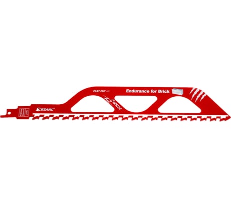 Карбидное полотно для сабельной пилы по газобетону и кирпичу 300 мм Ezarc 80271201