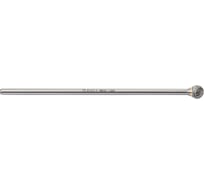 Бор-фреза D121106-180, двойная насечка WOLFSTAR cu00110