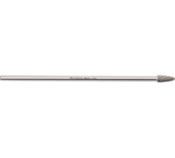 Бор-фреза F082006-180, двойная насечка WOLFSTAR cu00111 1