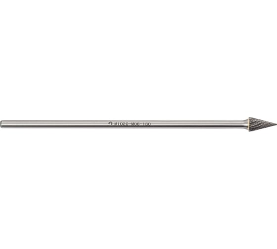 Бор-фреза M102006-180, двойная насечка WOLFSTAR cu00118