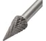Бор-фреза M102006-180, двойная насечка WOLFSTAR cu00118 2