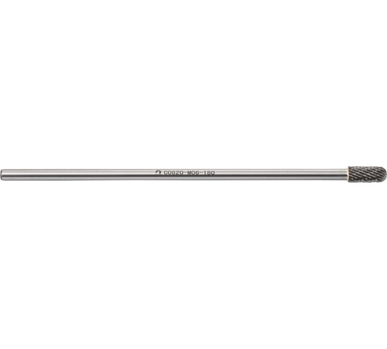 Бор-фреза C082006-180, двойная насечка WOLFSTAR cu00105 1