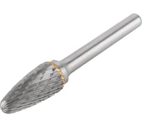 Шарошка карбидная 12x25x70 мм, штифт 6 мм, тип "F", параболическая FIT 36619