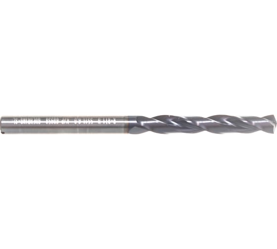 Сверло с каналами СОЖ тип RT100U (6 мм, DIN6537L, твердый сплав, nanoFIRE) Guhring 5511 6,000