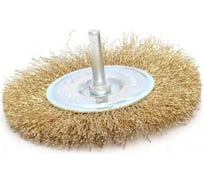Корщетка тип "колесо" 100 мм, стальная проволока 0.3 мм для дрели Willmark 38510К
